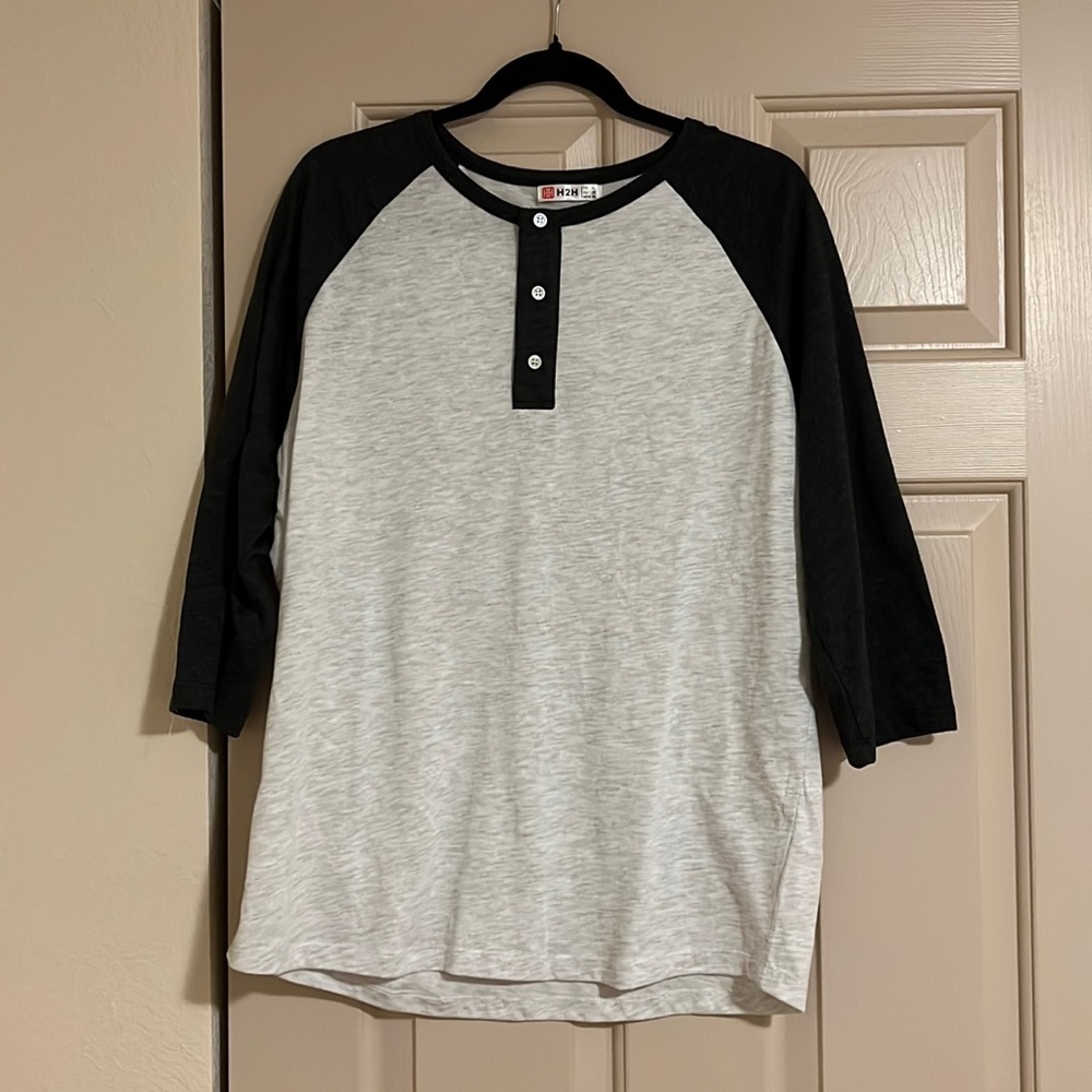 Men’s Casual 3/4 Sleeve Tee